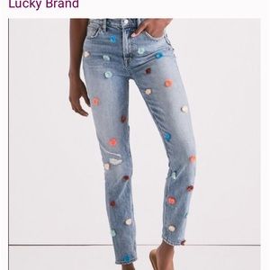 Lucky Brand Pom Pom Jeans Size 10/30